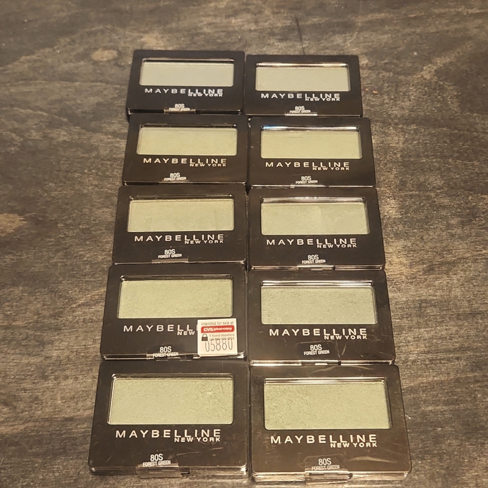 Maybelline  Forest Green eyeshadow